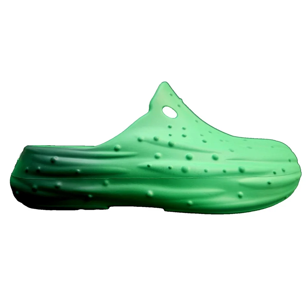 RARE GRILLO'S PICKLES — LIMITED-RELEASE PICKLE SLIDES-CLOGS